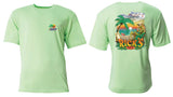 Performance Dri Fit Long sleeve "The Drunken Iguana" SPF Fishing Shirt