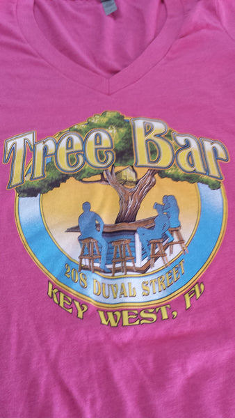 Tree Bar Ladies V neck